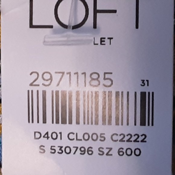 LOFT Green White Yellow Floral Flowy Boho Halter Cami Tank Top, New! Small - Picture 13 of 13